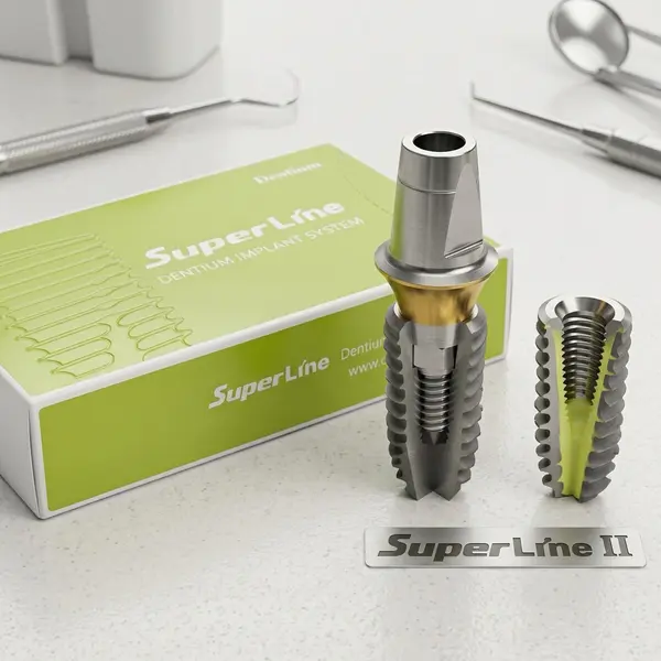 Dentium Superline implant packaging