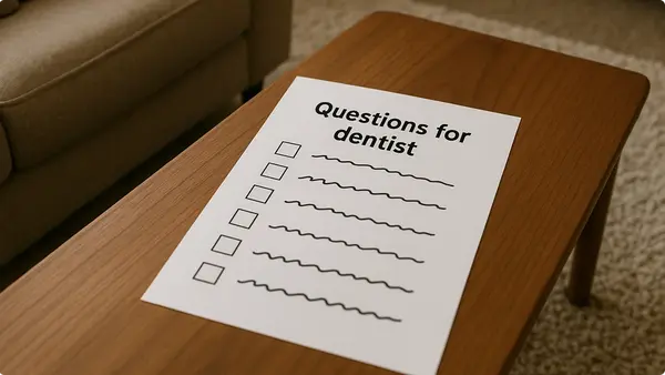 Questions checklist